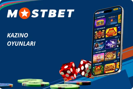 Mostbet AZ kazino oyunları Aviator, Blackjack, Ruletka və Poker