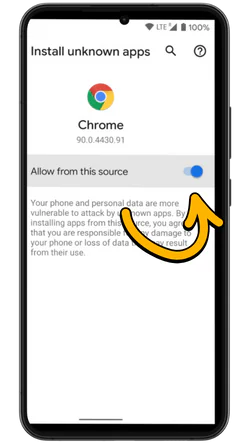 Naməlum faylların yüklənməsini təsdiqləyin Mostbet app